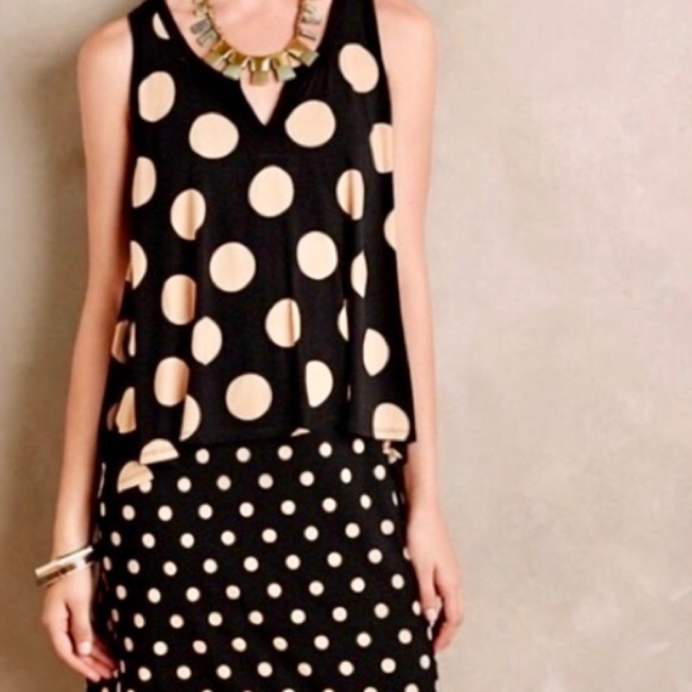 Anthropologie Polka Dot Dress 😍